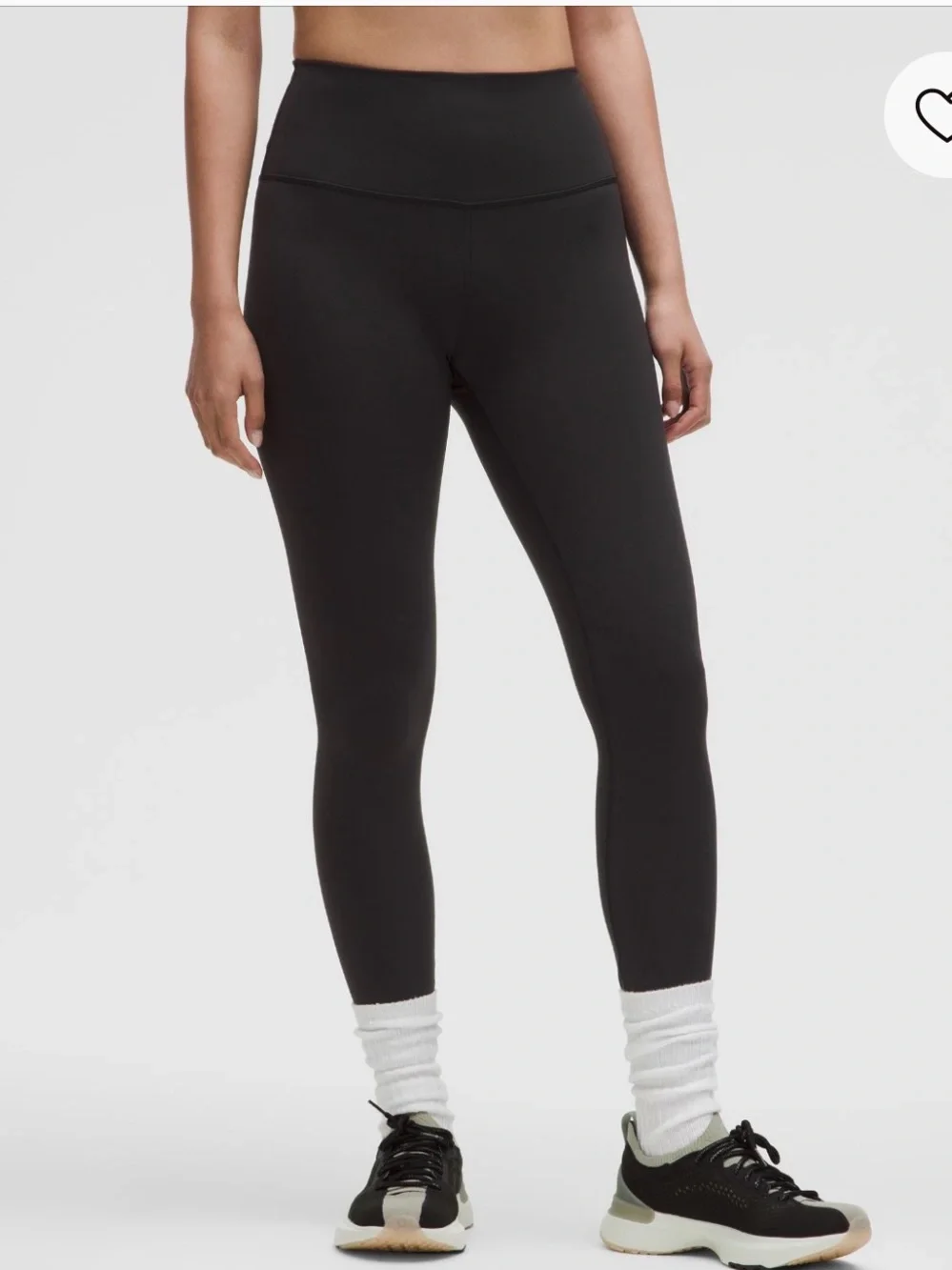 lululemon Wunder Train Black High Rise Tight 25” - Picture 2 of 9